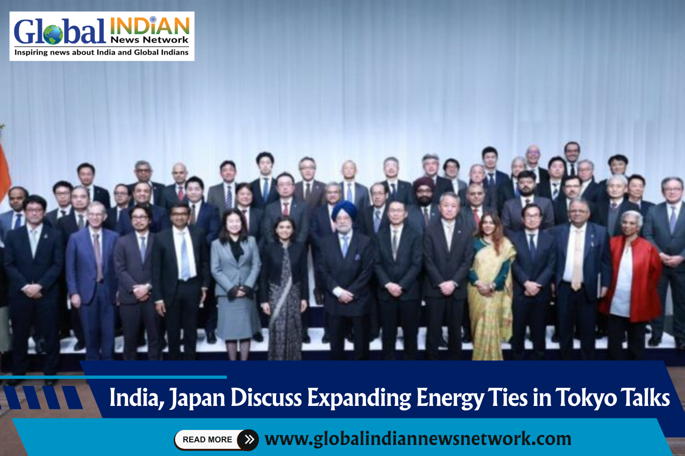  India, Japan Discuss Expanding Energy Ties in Tokyo Talks