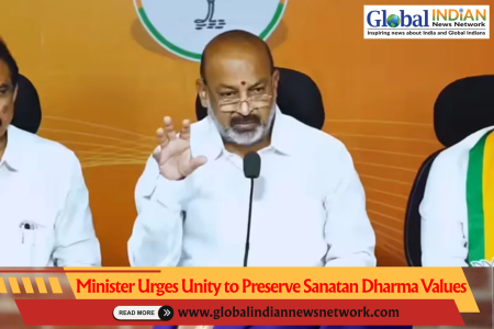 Minister Urges Unity to Preserve Sanatan Dharma Values