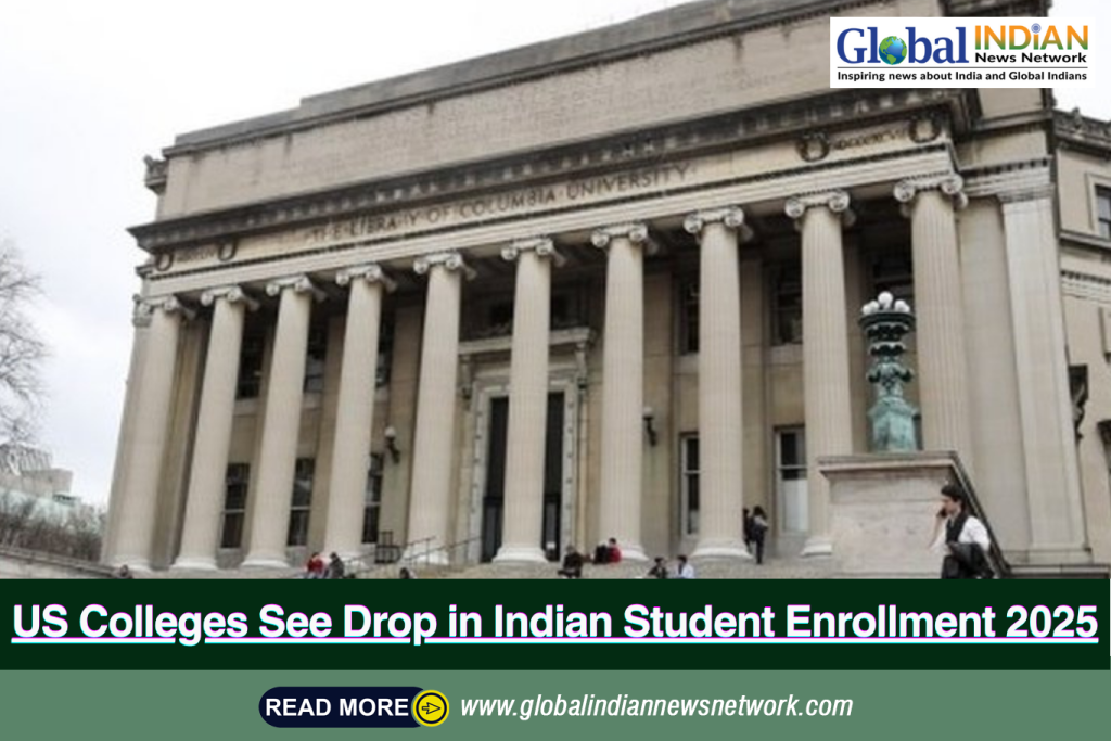 US Colleges See Drop in Indian Student Enrollment 2025