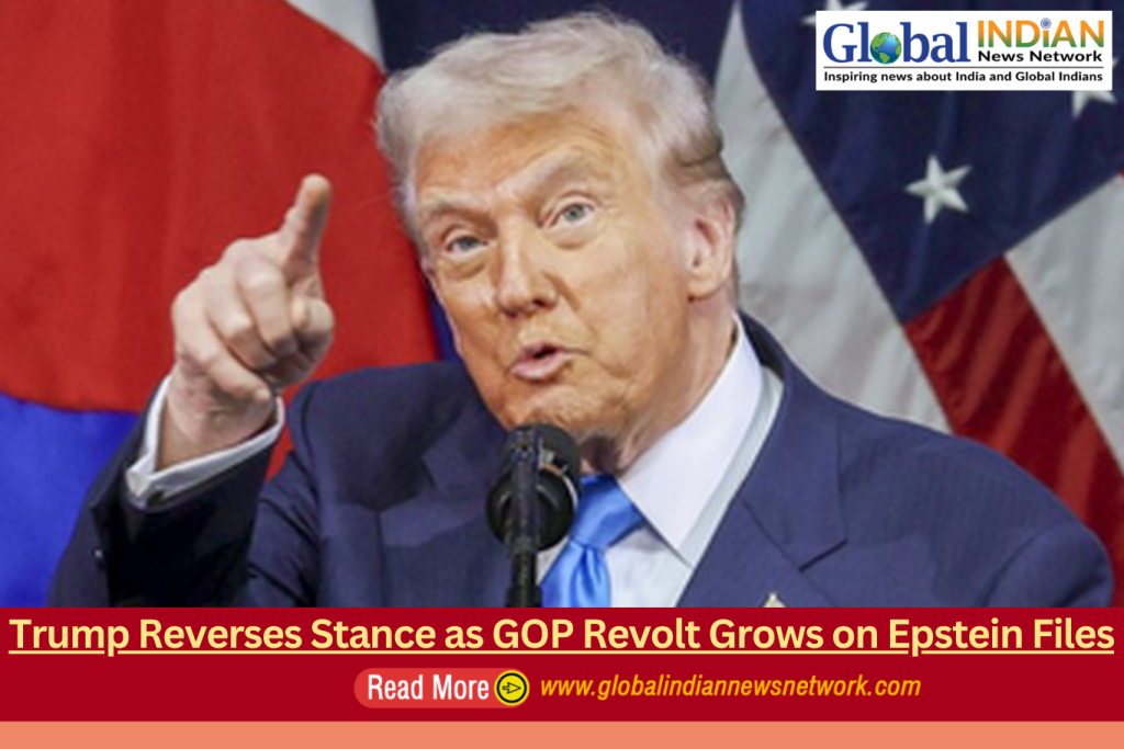 Trump Reverses Stance as GOP Revolt Grows on Epstein Files