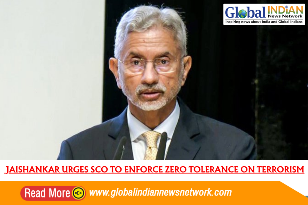 Jaishankar Urges SCO to Enforce Zero Tolerance on Terrorism