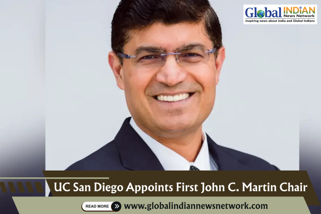 UC San Diego Appoints First John C. Martin Chair UC San Diego Appoints First John C. Martin Chair