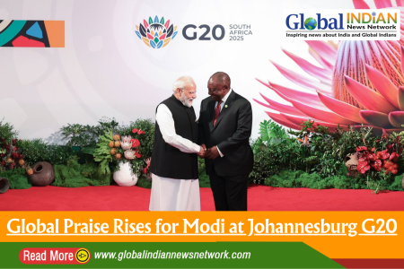 Global Praise Rises for Modi at Johannesburg G20 Global Praise Rises for Modi at Johannesburg G20