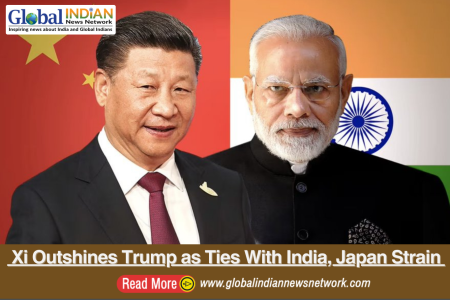 Xi Outshines Trump as Ties With India, Japan Strain Xi Outshines Trump as Ties With India, Japan Strain