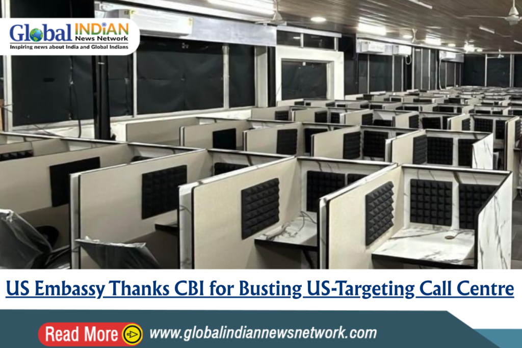 US Embassy Thanks CBI for Busting US-Targeting Call Centre
