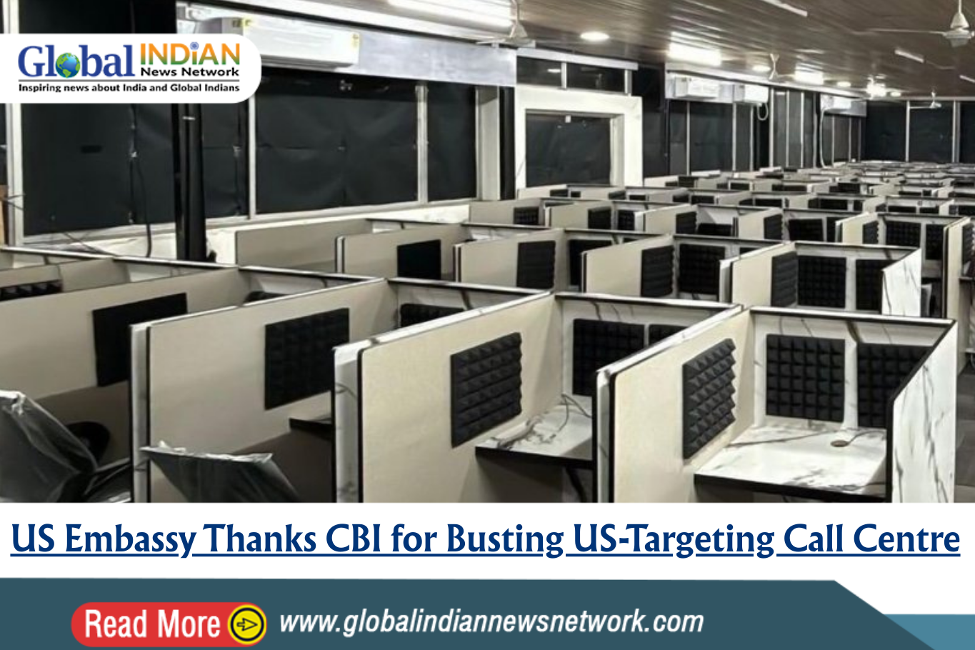 US Embassy Thanks CBI for Busting US-Targeting Call Centre