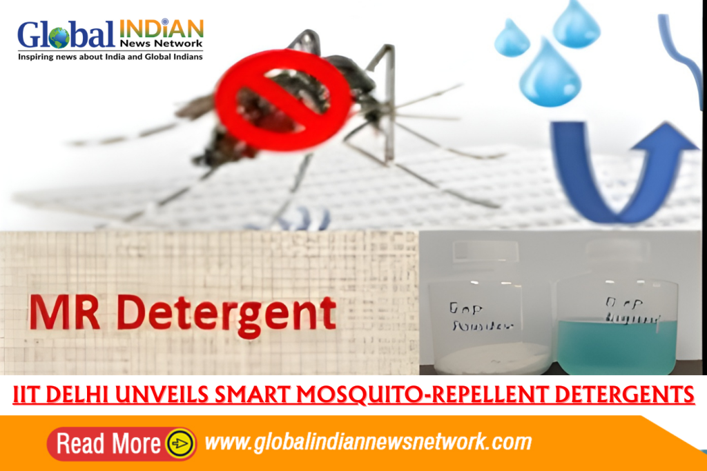 IIT Delhi Unveils Smart Mosquito-Repellent Detergents