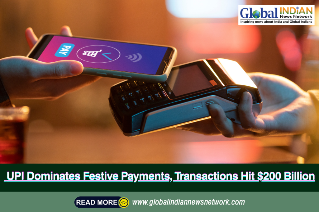 UPI Dominates Festive Payments, Transactions Hit $200 Billion