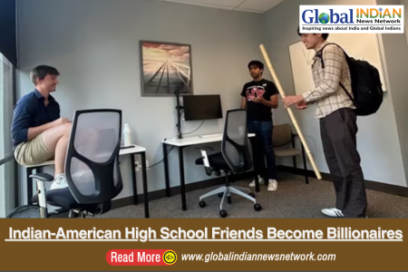 Indian-American High School Friends Become Billionaires