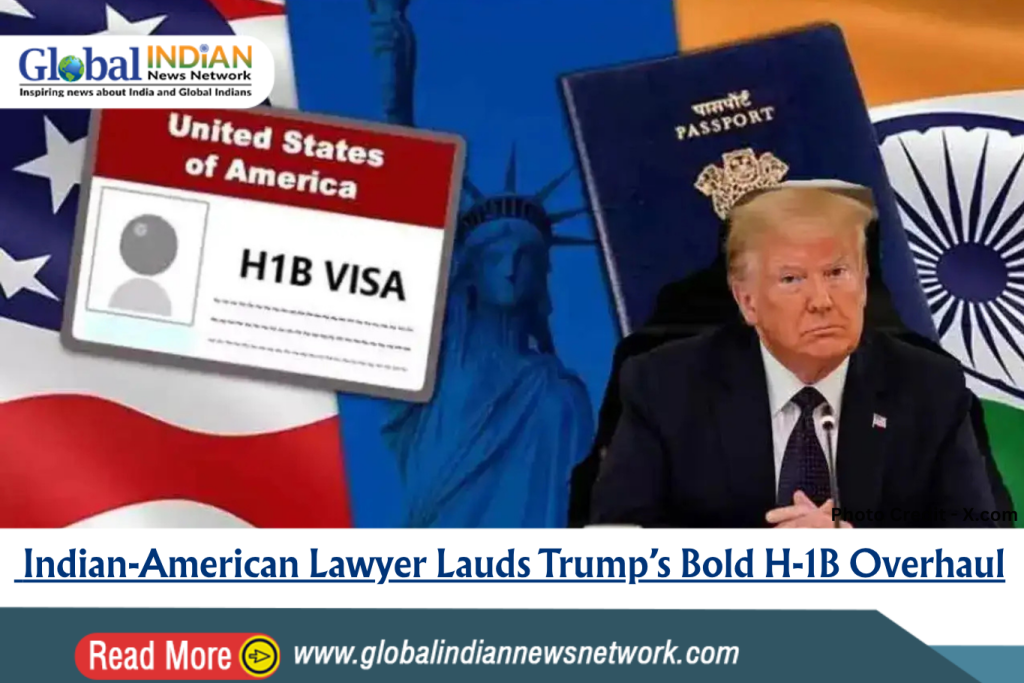 Indian-American Lawyer Lauds Trump’s Bold H-1B Overhaul Indian-American Lawyer Lauds Trump’s Bold H-1B Overhaul