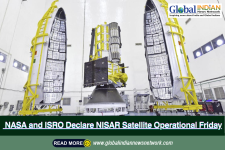 NASA and ISRO Declare NISAR Satellite Operational Friday