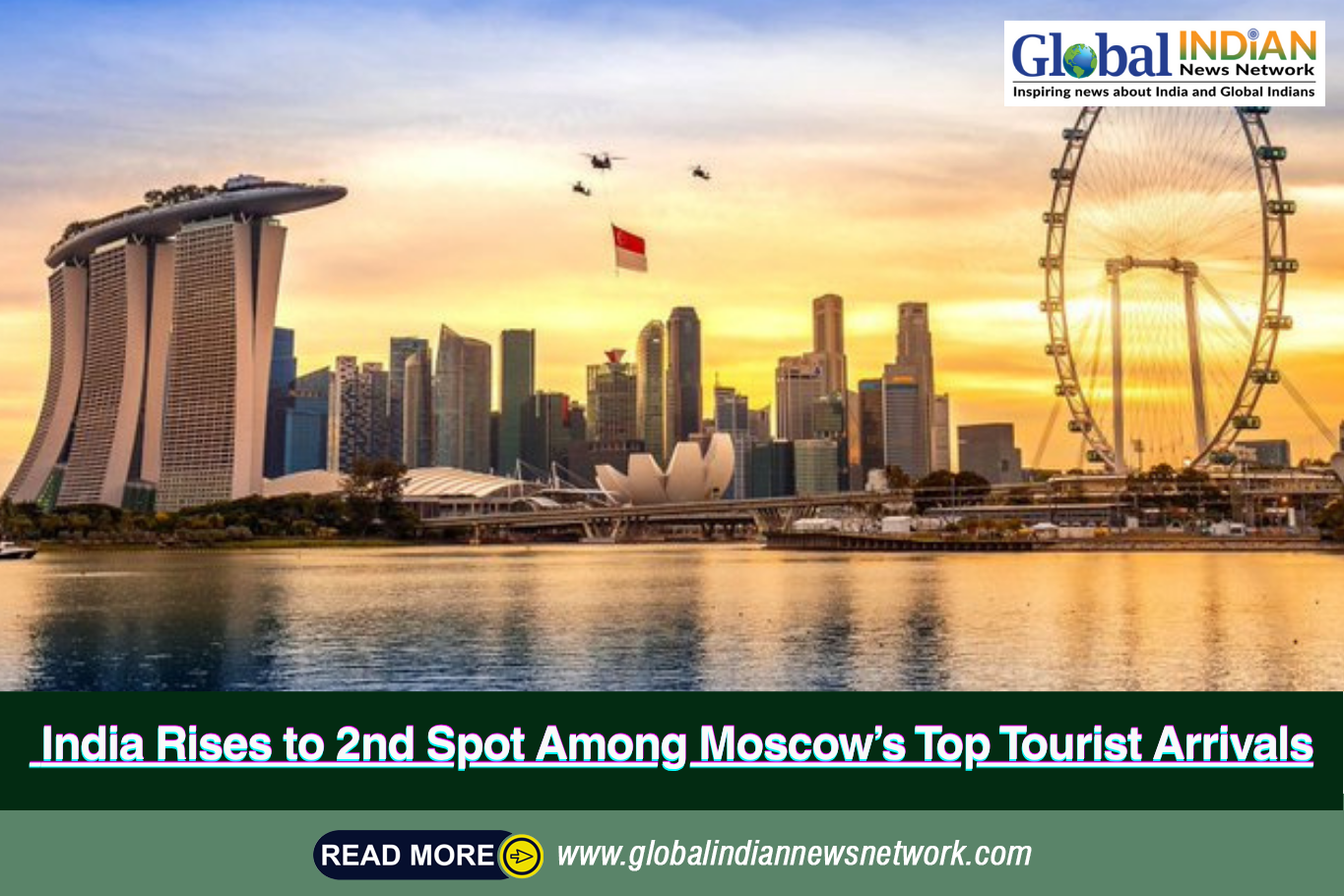  India Rises to 2nd Spot Among Moscow’s Top Tourist Arrivals