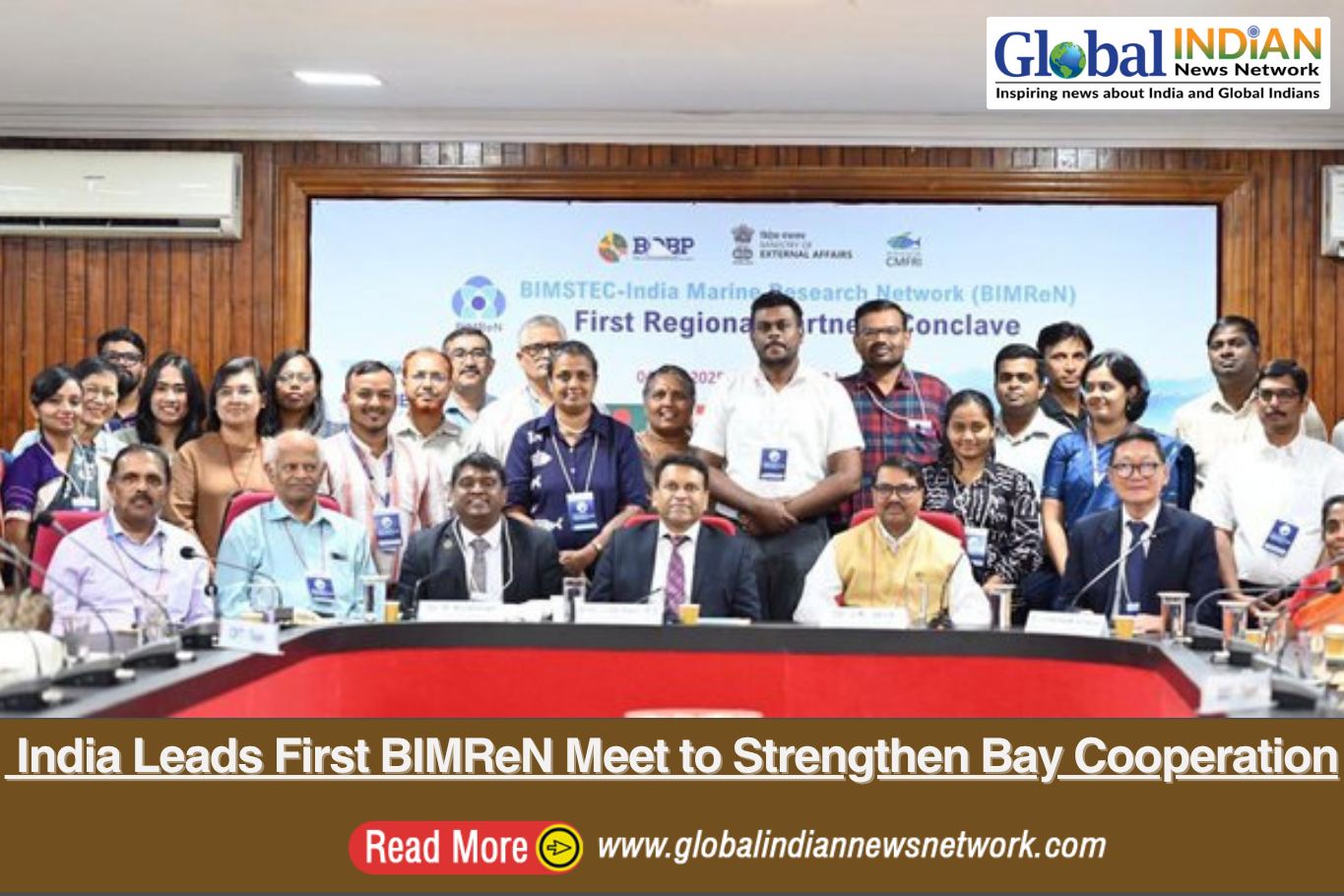  India Leads First BIMReN Meet to Strengthen Bay Cooperation