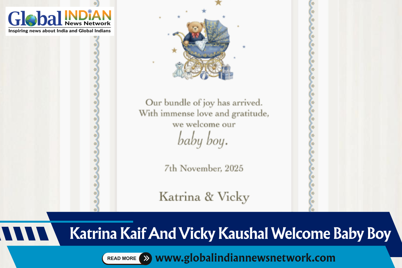  Katrina Kaif And Vicky Kaushal Welcome Baby Boy
