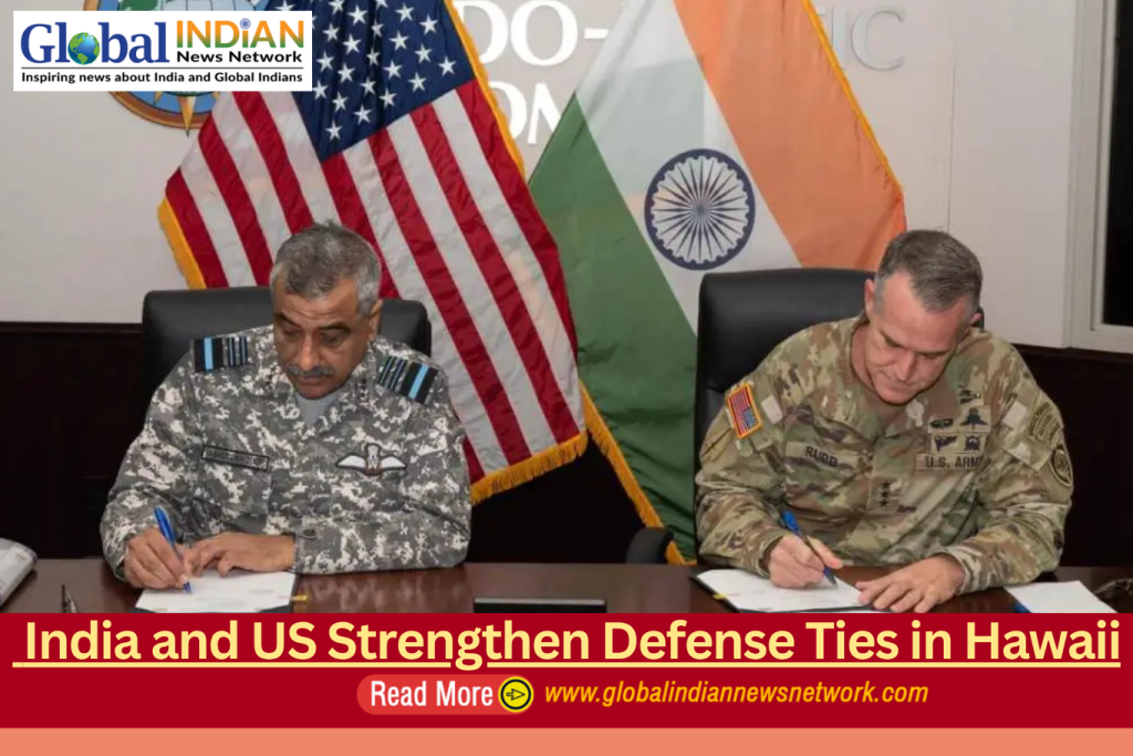 India and US Strengthen Defense Ties in Hawaii