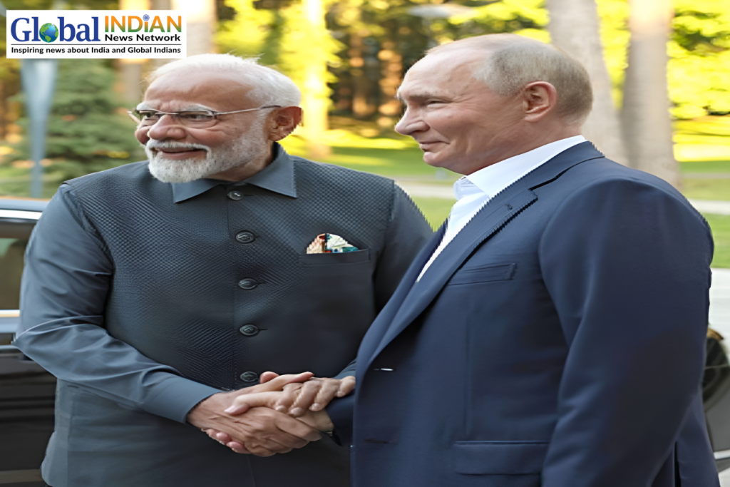 PM Modi Calls for Diplomacy After Putin Residence Report