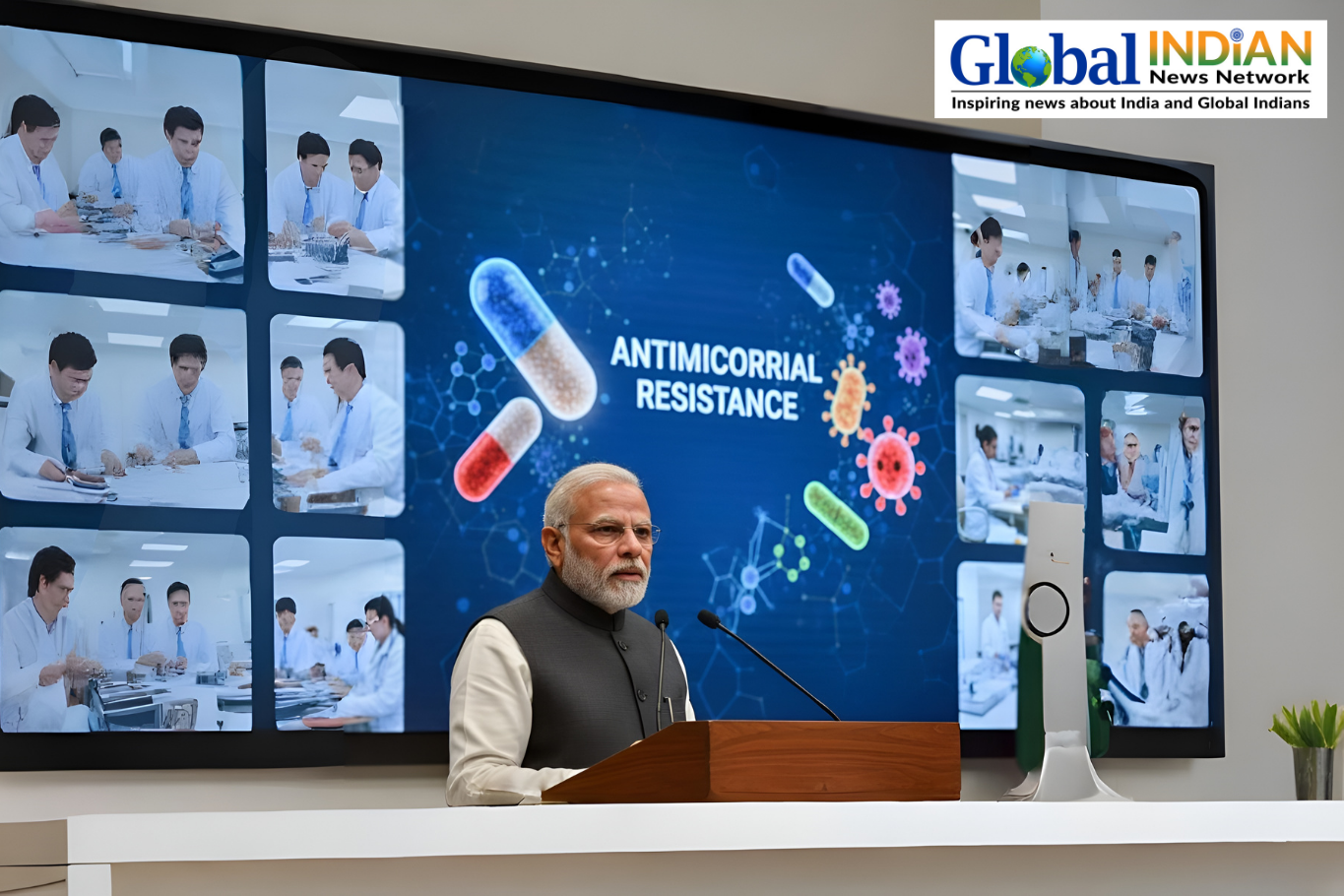  Modi Urges Responsible Antibiotic Use to Curb Resistance