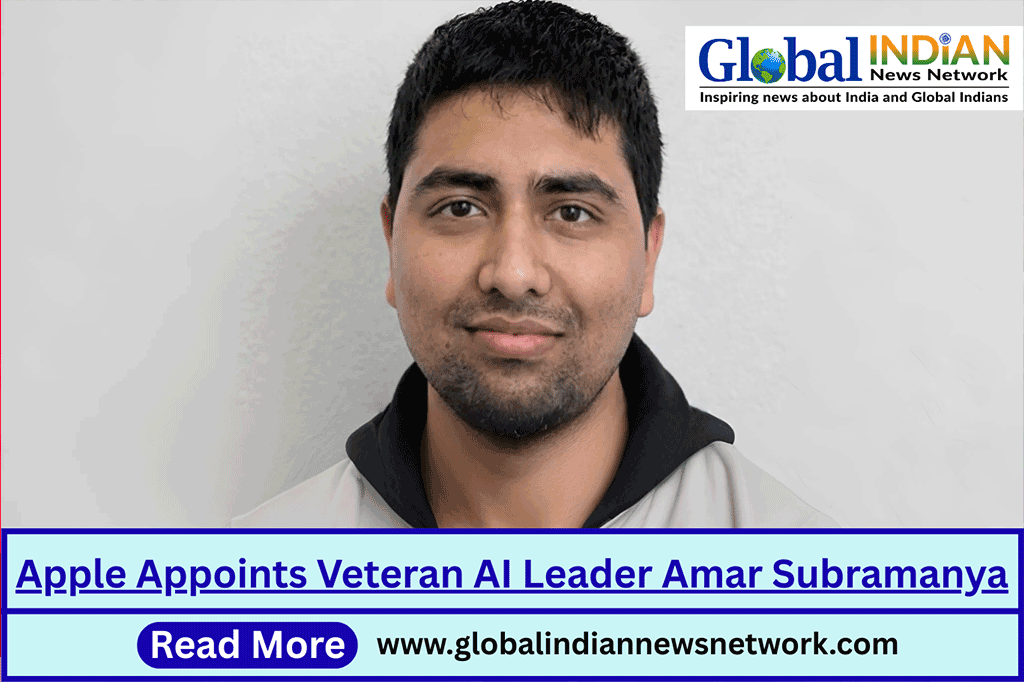 Apple Appoints Veteran AI Leader Amar Subramanya Apple Appoints Veteran AI Leader Amar Subramanya