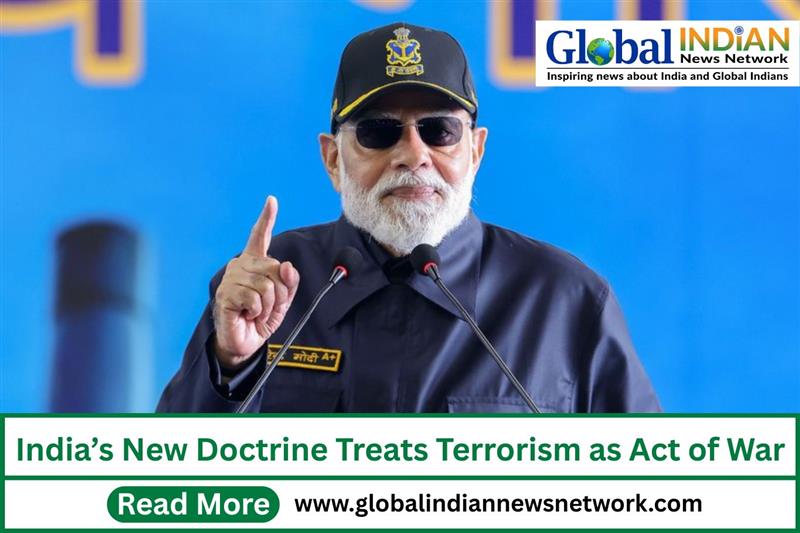India’s New Doctrine Treats Terrorism as Act of War