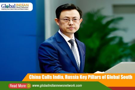 China Calls India, Russia Key Pillars of Global South