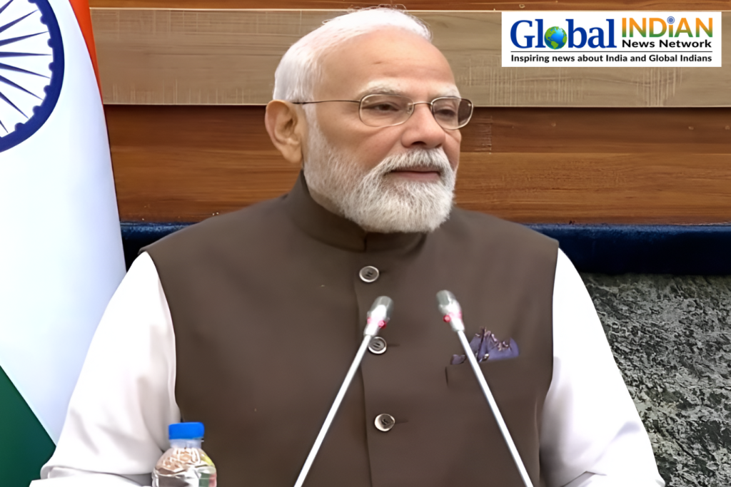 Wonderful to be in land of lions, feel at home: PM Modi