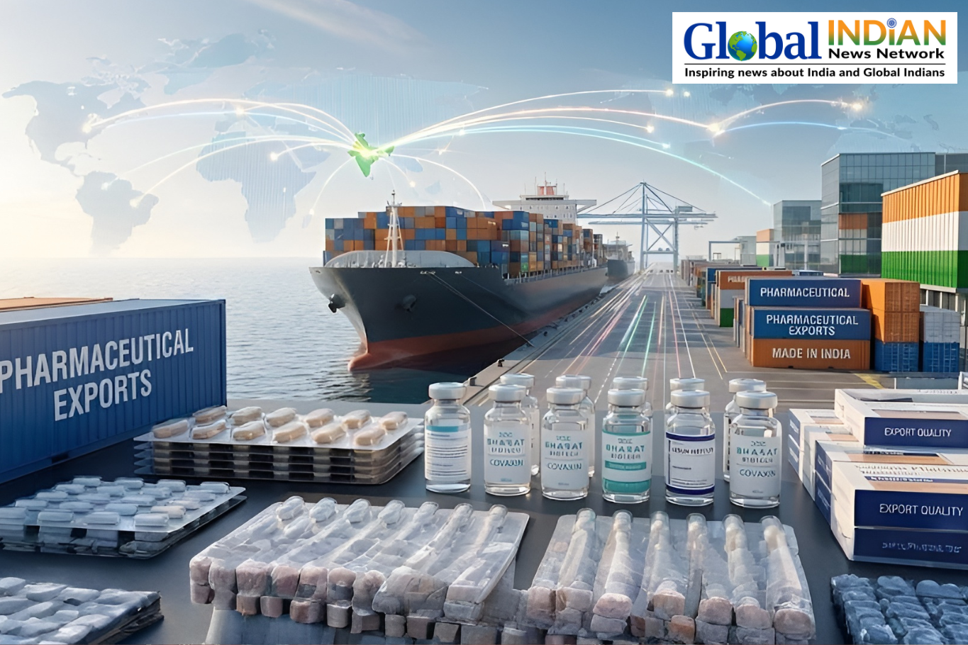  India’s Pharma Exports Surpass US$ 30 Billion