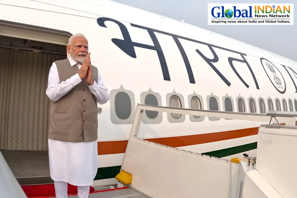 PM Modi Begins Three-Nation Visit to Jordan, Ethiopia, Oman
