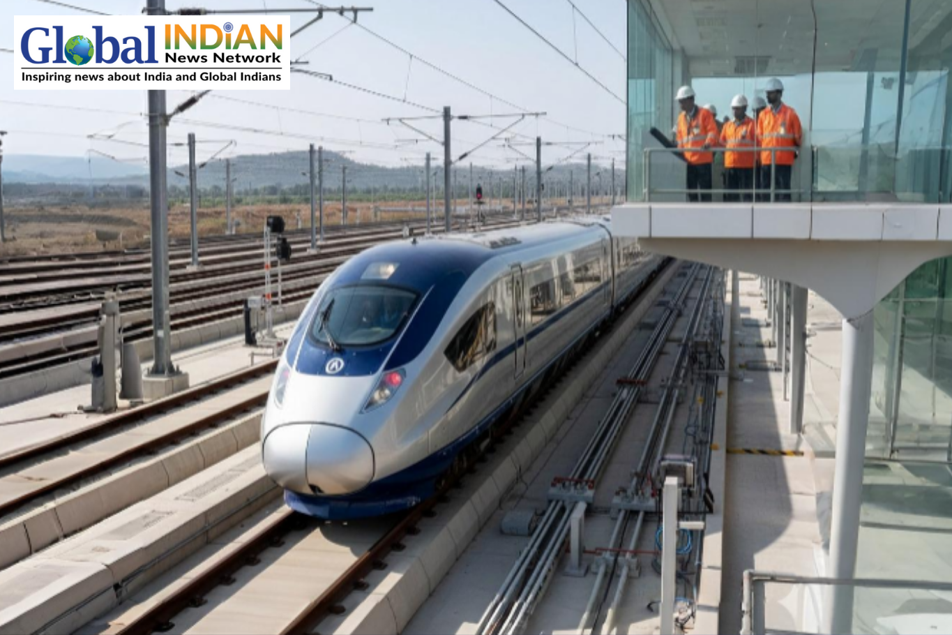  India Develops High-Speed Test Track Advancing Rail