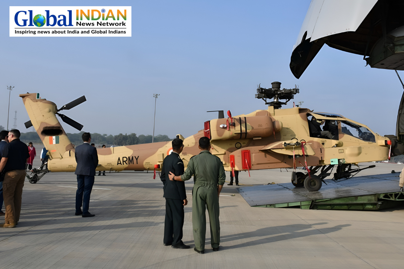 US delivers final Apache helicopters to India