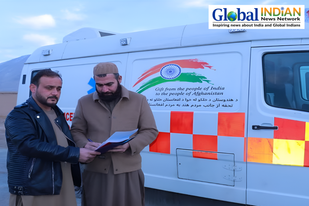 India Delivers Six Advanced Ambulances to Afghanistan