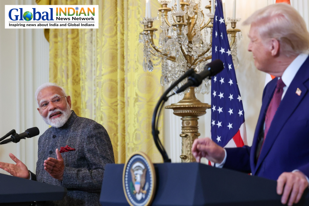 PM Modi, Trump hold warm talks on trade, defence PM Modi, Trump hold warm talks on trade, defence
