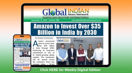 Amazon to Invest Over $35 Billion in India by 2030 & Weekly Summary of Global Indians