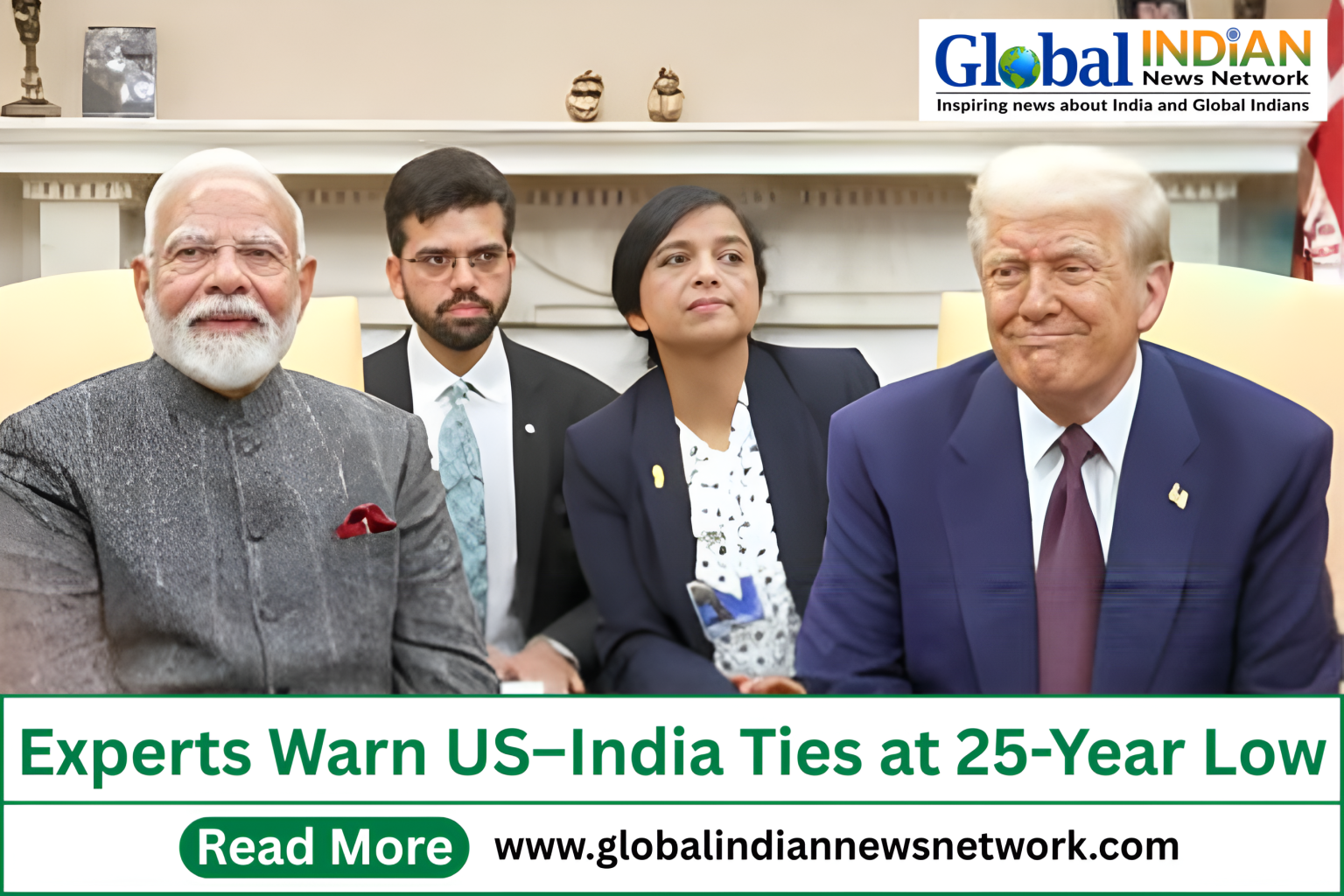 Experts Warn US–India Ties at 25-Year Low Experts Warn US–India Ties at 25-Year Low