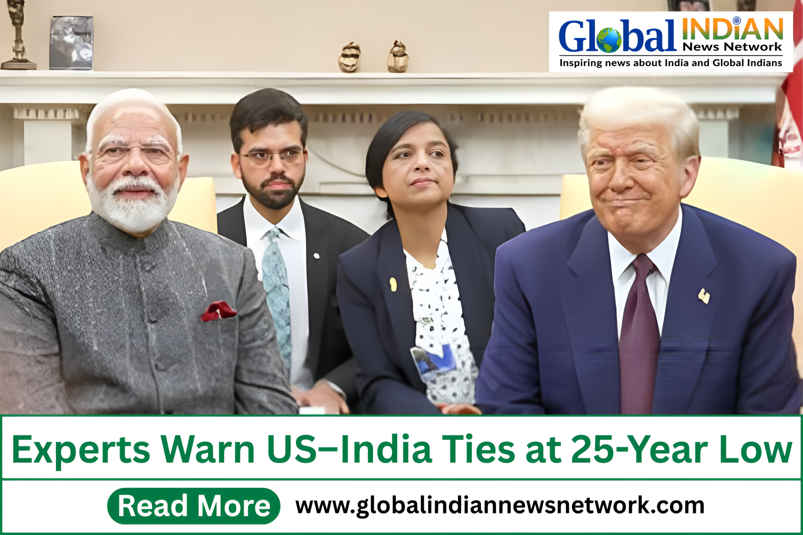 Experts Warn US–India Ties at 25-Year Low