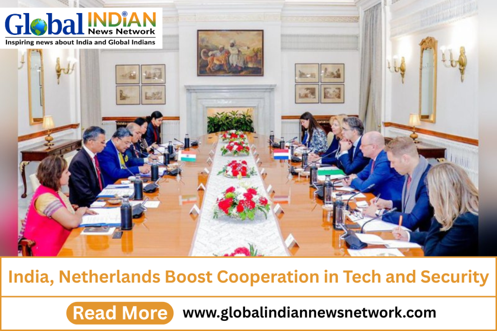 India, Netherlands Boost Cooperation in Tech and Security