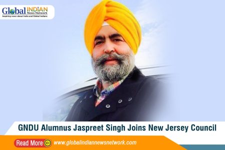 GNDU Alumnus Jaspreet Singh Joins New Jersey Council