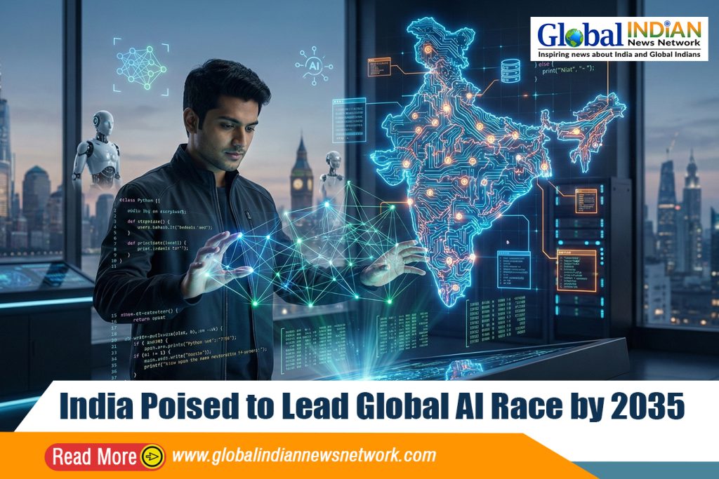 India Poised to Lead Global AI Race by 2035