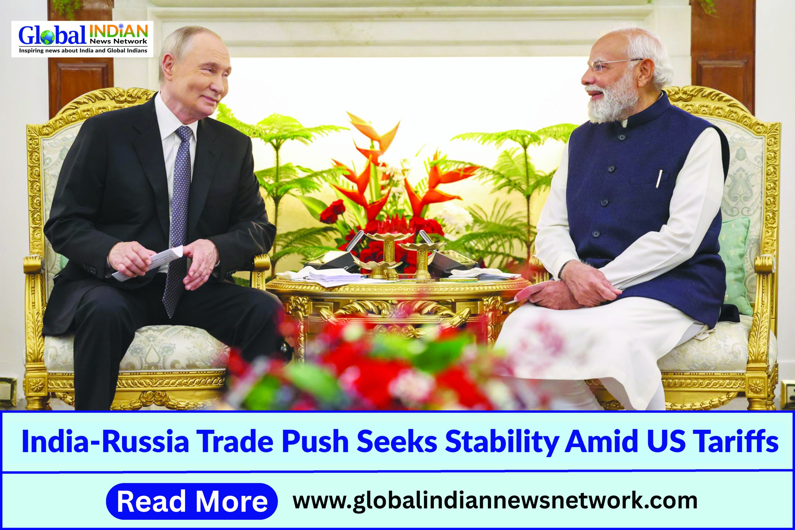 India-Russia Trade Push Seeks Stability Amid US Tariffs