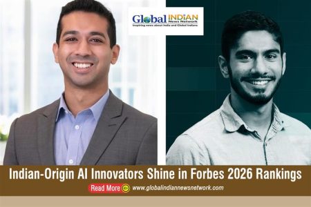 Indian-Origin AI Innovators Shine in Forbes 2026 Rankings