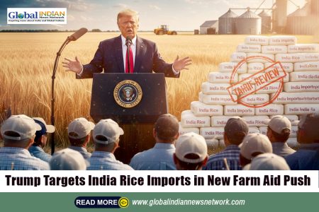 Trump Targets India Rice Imports in New Farm Aid Push Trump Targets India Rice Imports in New Farm Aid Push
