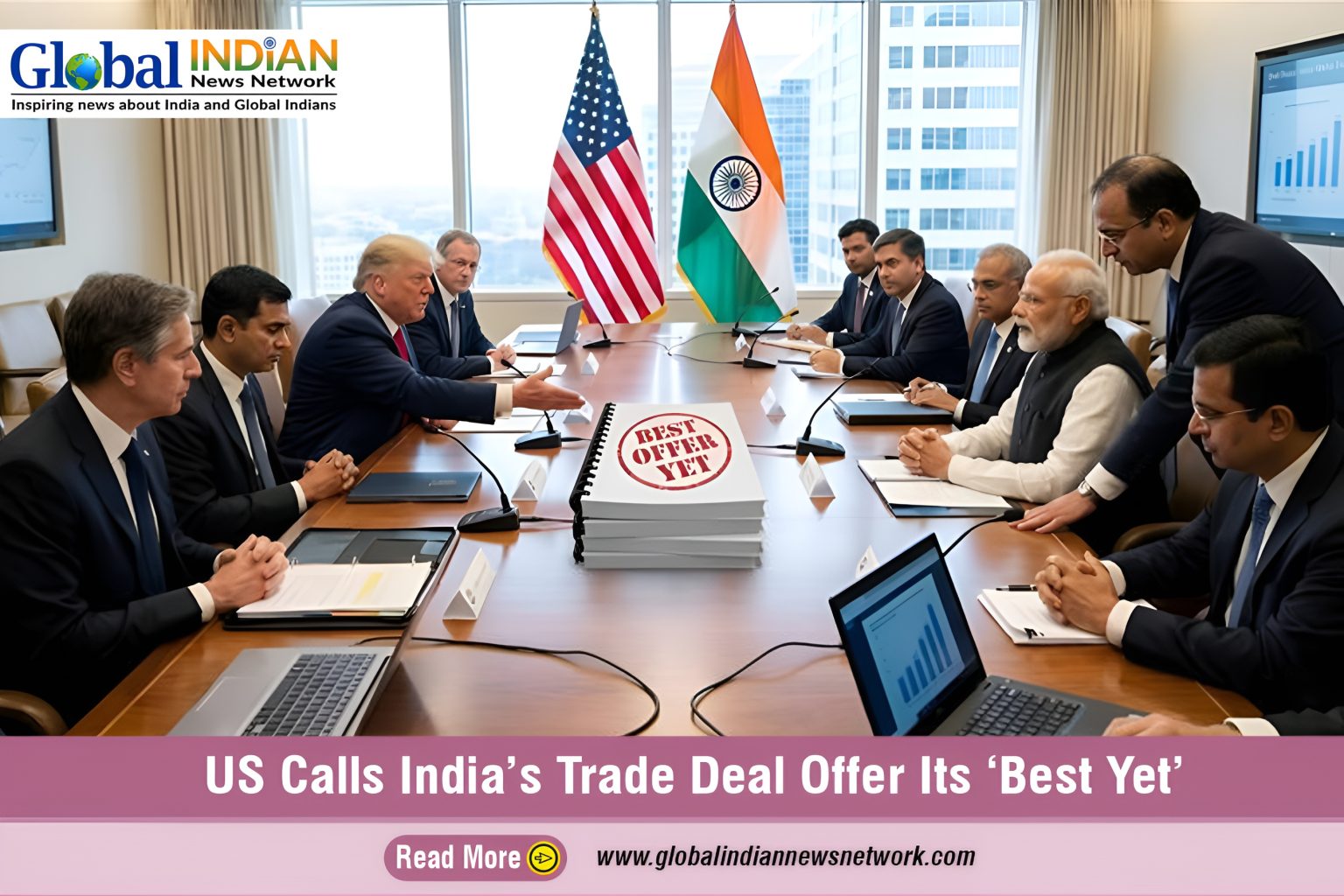 US Calls India’s Trade Deal Offer Its ‘Best Yet’