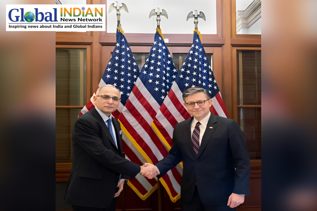 Indian Envoy Discusses Trade, Security With US