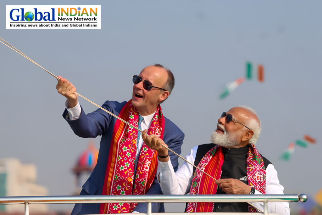 Modi and Merz Celebrate Diplomacy Through Kites