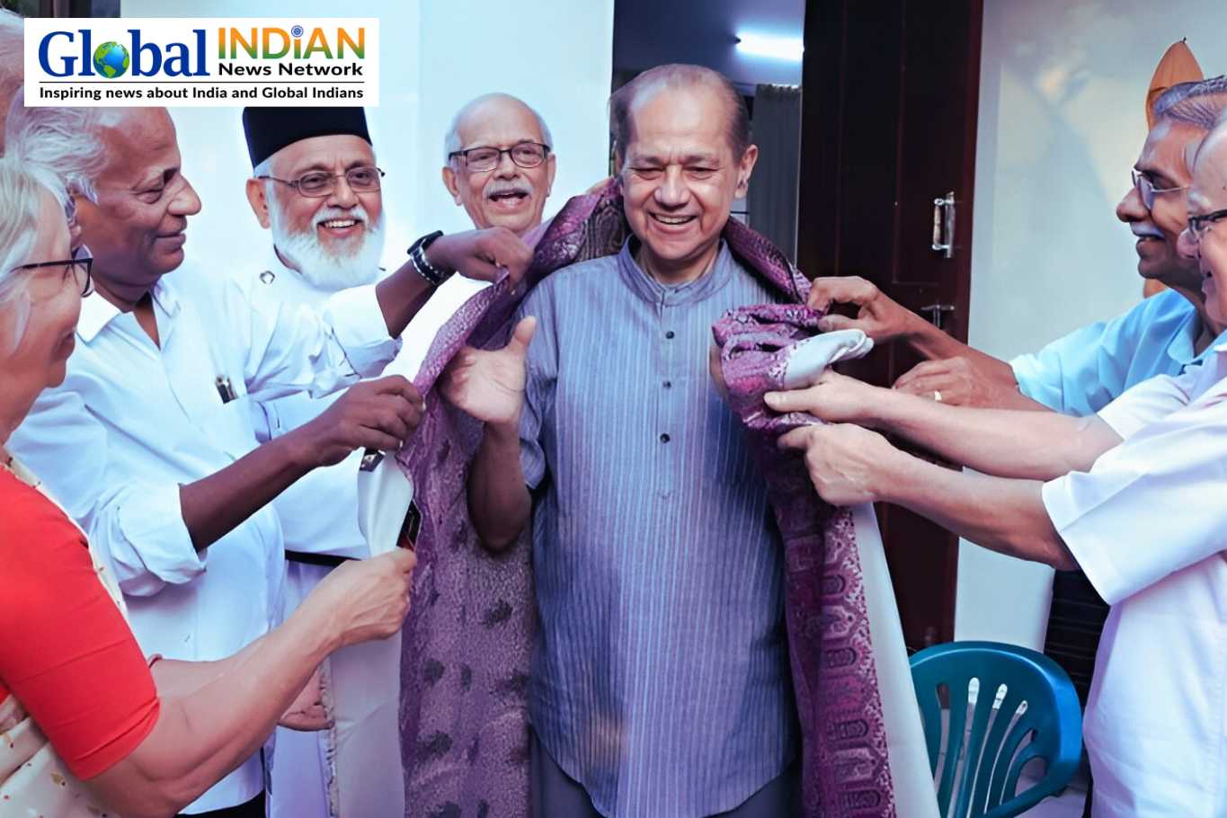 Andrew Pappachen Honored for Lifelong Community Service