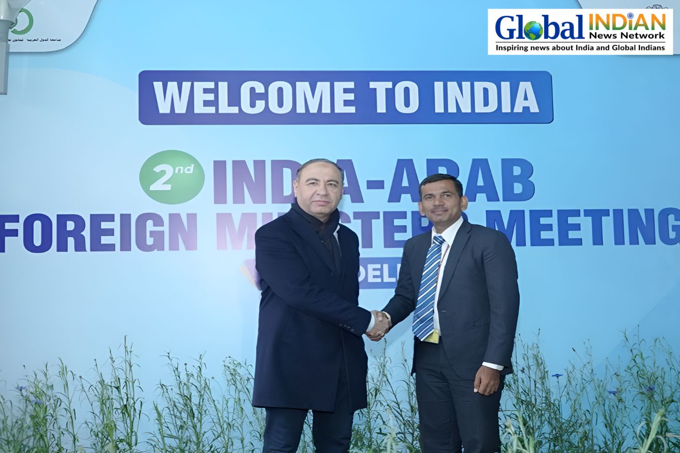 Arab foreign ministers arrive for second India-Arab meet Arab foreign ministers arrive for second India-Arab meet