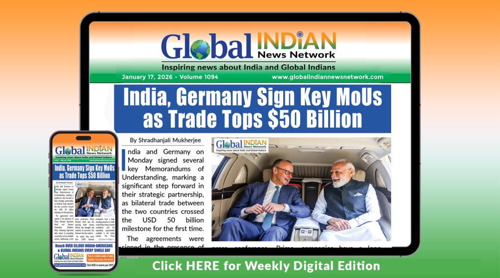 India, Germany Sign Key MoUs as Trade Tops $50 Billion & Weekly Summary of Global Indians