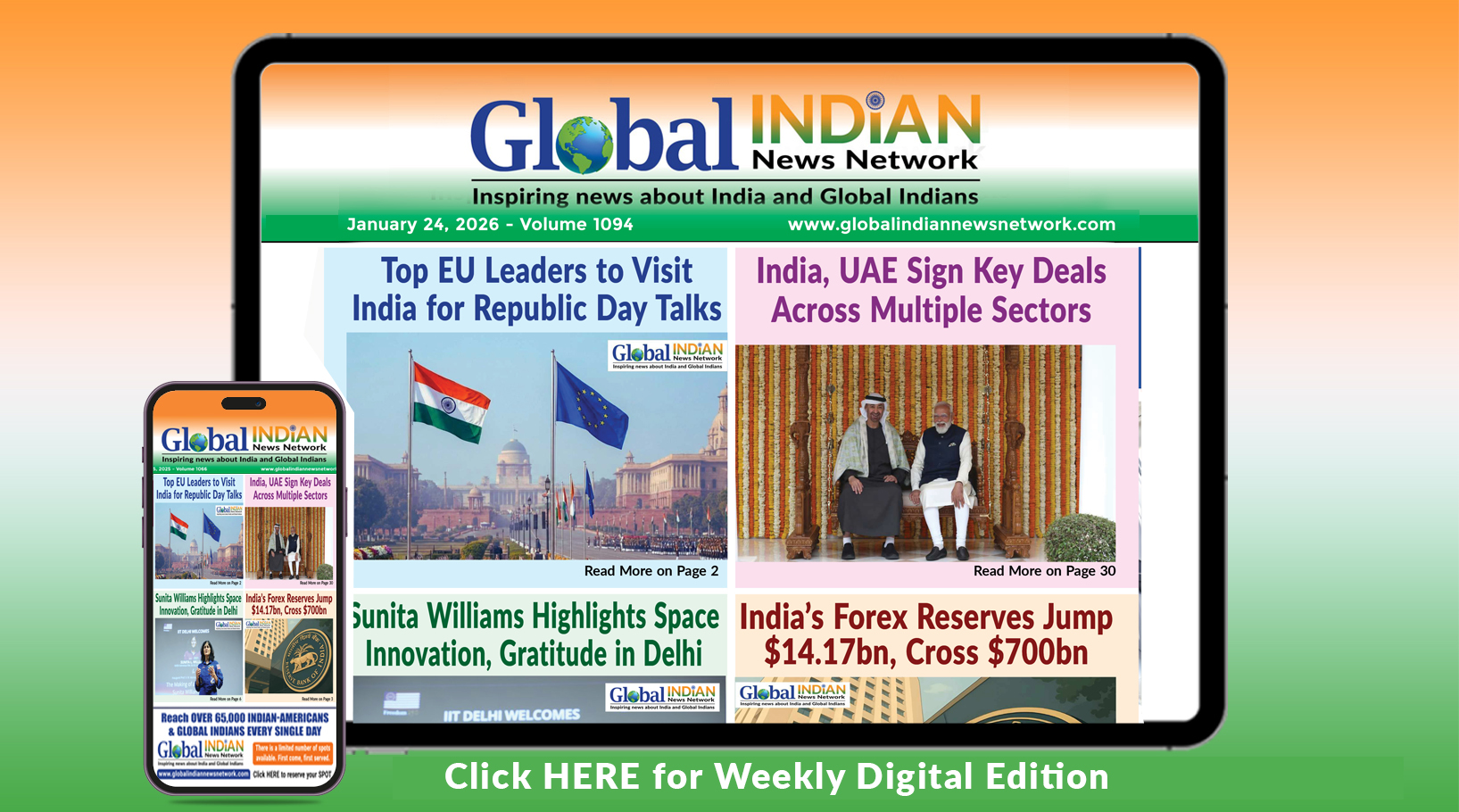 Latest Weekly News about India and Global Indians