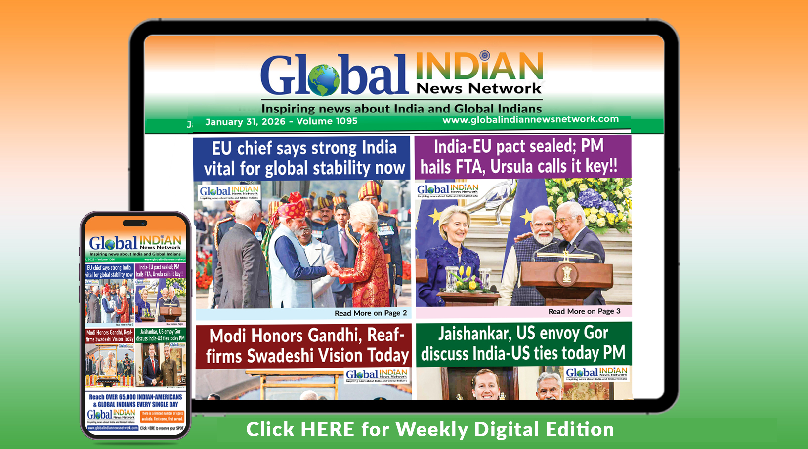 Latest Weekly News about India and Global Indians
