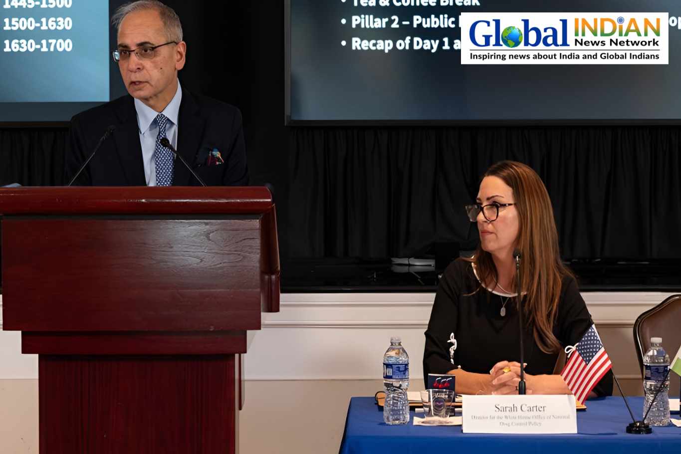 Indian envoy addresses India-US drug policy framework meet