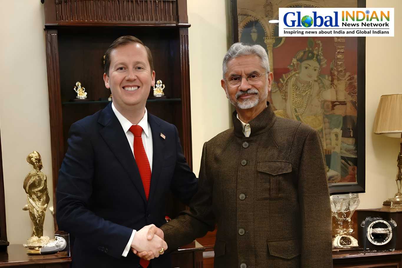 Jaishankar, US envoy Gor discuss India-US ties today PM Jaishankar, US envoy Gor discuss India-US ties today PM